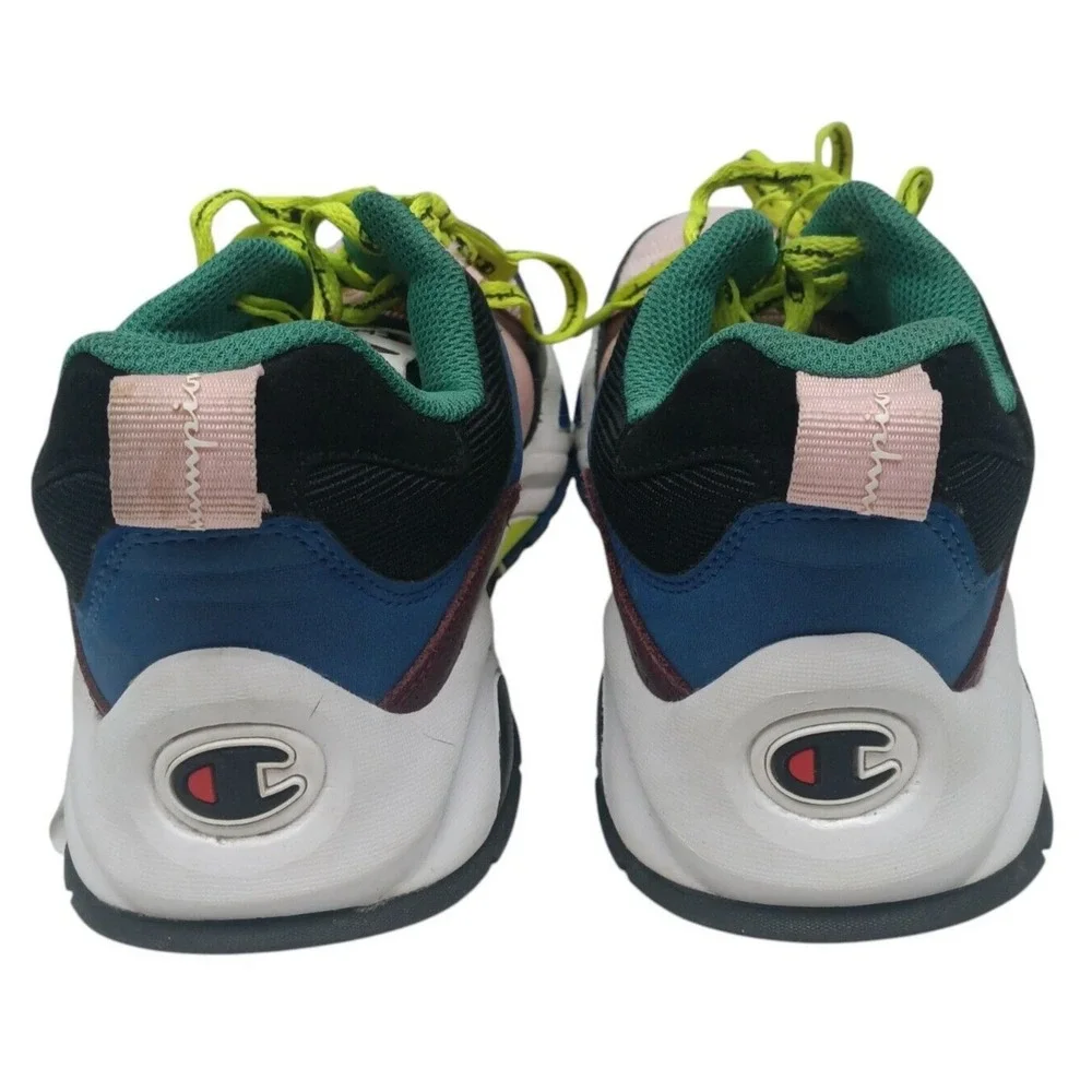 Champion 93Eighteen Block Youth size 5.5Y‎ sneakers Pink/Multi CHAMPION SHOES